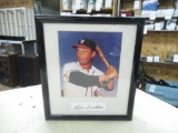 Eddie mathews autographed picture w/coa