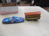 Vintage tin toys
