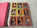 Binder of wcw wrestling cards