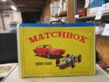 Vintage 1966 match box show case