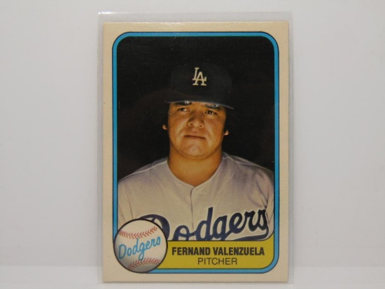 Fernando Valenzuela 1981 Fleer #140