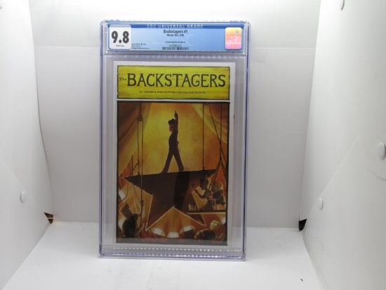CGC GRADED BACKSTAGER #1 9.8