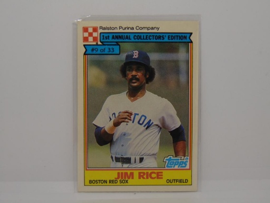 Jim Rice Topps Purina #9