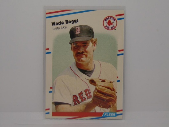 Wade Boggs 1988 Fleer #345