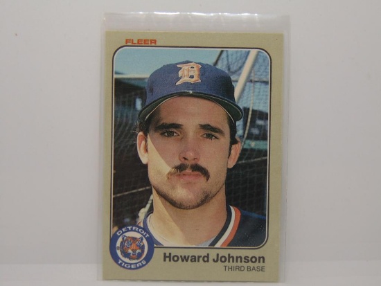 Howard Johnson 1983 Fleer #332
