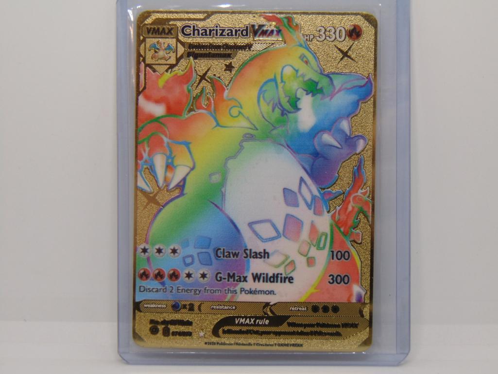 Pokemon Charizard Vmax Limited Edition Metal Card | Proxibid Pokemon Charizard Vmax Limited Edition Metal Card | Proxibid