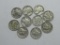 Lot of 10 Mercury Dimes-Random Dates American Constitutional Silver