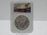 2020 American Eagle 1oz Silver First Day MS69 NGC Graded Emergency Production