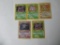 5 Count Lot of Vintage Pokemon Holo Holofoil Trading Cards