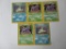 5 Count Lot of Vintage Pokemon Holo Holofoil Trading Cards