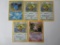 5 Count Lot of Vintage Pokemon Holo Holofoil Trading Cards