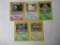 5 Count Lot of Vintage Pokemon Holo Holofoil Trading Cards