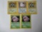 5 Count Lot of Vintage Pokemon Holo Holofoil Trading Cards