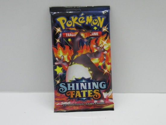 Factory Sealed Pokemon SHINING FATES 10 Card Booster Pack