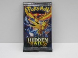 Factory Sealed Pokemon HIDDEN FATES 10 Card Booster Pack