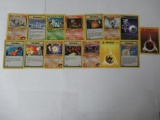 Lot of 15 ALL 1st Edition Vintage Pokemon Trading Cards