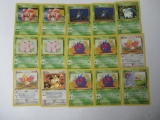 Lot of 15 ALL 1st Edition Vintage Pokemon Trading Cards