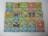 Lot of 15 ALL 1st Edition Vintage Pokemon Trading Cards