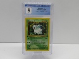 CGC Mint 9 - Jungle 1st Edition Pokemon Card - Nidoran 57/64