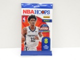 Factory Sealed 2020-21 NBA Hoops 8 Basketball Card Pack