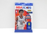 Factory Sealed 2020-21 NBA Hoops 8 Basketball Card Pack