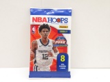 Factory Sealed 2020-21 NBA Hoops 8 Basketball Card Pack