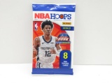 Factory Sealed 2020-21 NBA Hoops 8 Basketball Card Pack