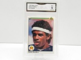 GMA GRADED 1990 UPPER DECK ROOKIE DEION SANDERS #13 - MINT 9