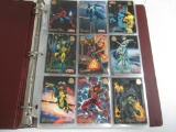 Binder of comic trading cards