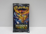 Factory Sealed Pokemon HIDDEN FATES 10 Card Booster Pack