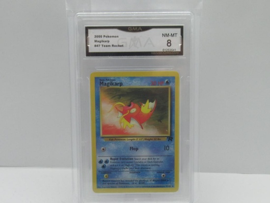 GMA GRADED 2000 POKEMON TEAM ROCKET MAGIKARP #47 - NM MT 8