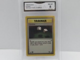 GMA GRADED 1999 POKEMON FOSSIL TRAINER 1ST EDITION GAMBLER #60 - NM MT 8