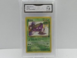 GMA GRADED 2000 POKEMON TEAM ROCKET GRIMER #57 - NM+ 7.5