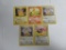 5 Count Lot of Vintage STARTER Pokemon Trading Cards