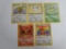 5 Count Lot of 1st Edition RARE Black Star Vintage Pokemon Cards