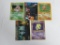 Lot of 5 VINTAGE Pokemon Holofoil Trading Cards