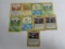 9 Count Lot of all VINTAGE Pokemon Trading Cards