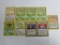 9 Count Lot of all VINTAGE Pokemon Trading Cards