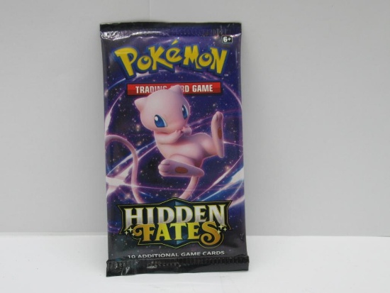 Factory Sealed Pokemon HIDDEN FATES 10 Card Booster Pack