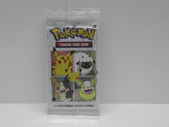 Factory Sealed Pokemon 25th Anniversary GENERAL MILLS 3 Card Booster Pack