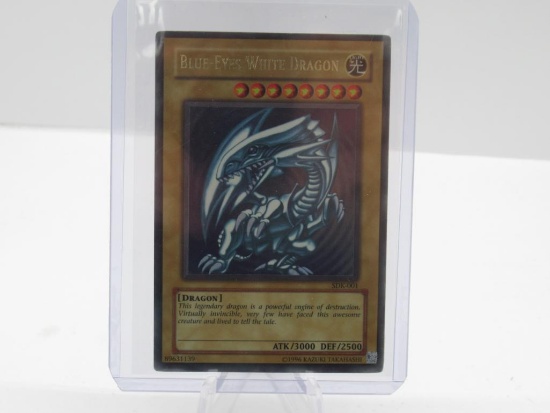 SDK-001 Blue Eyes White Dragon Yugioh Trading Card