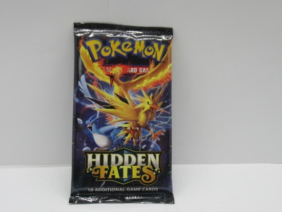 Factory Sealed Pokemon HIDDEN FATES 10 Card Booster Pack