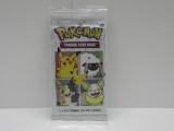 Factory Sealed Pokemon 25th Anniversary GENERAL MILLS 3 Card Booster Pack