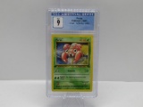 CGC Mint 9 - Jungle 1st Edition Pokemon Card - Paras 59/64