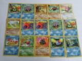 15 Count Lot of ALL 1st Edition VINTAGE Pokemon Cards