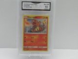 GMA GRADED 2019 POKEMON SUN & MOON HIDDEN FATES CHARMANDER #7 - GEM MT 10