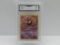 GMA GRADED 1999 POKEMON FOSSIL GASTLY #33 - NM 7