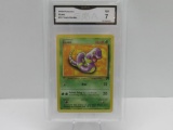 GMA GRADED 2000 POKEMON TEAM ROCKET EKANS #56 - NM 7