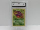 GMA GRADED 1999 POKEMON FOSSIL EKANS #46 - NM 7