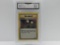 GMA GRADED 1999 POKEMON FOSSIL TRAINER GAMBLER #60 - NM MT+ 8.5